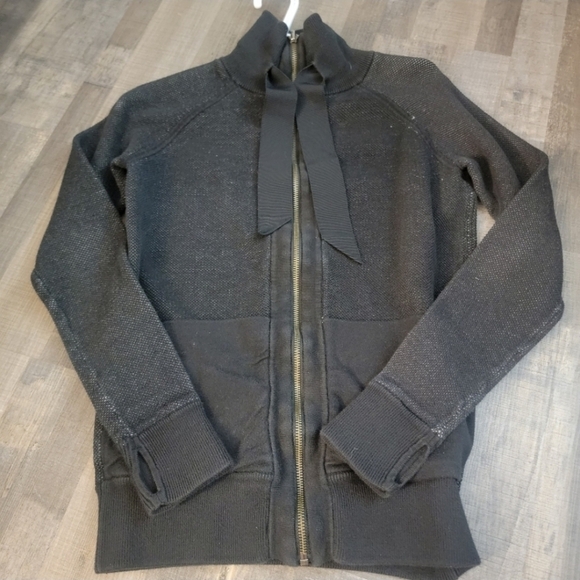 LULULEMON Post Savasana Jacket Reversible Size 6 - Picture 6 of 6